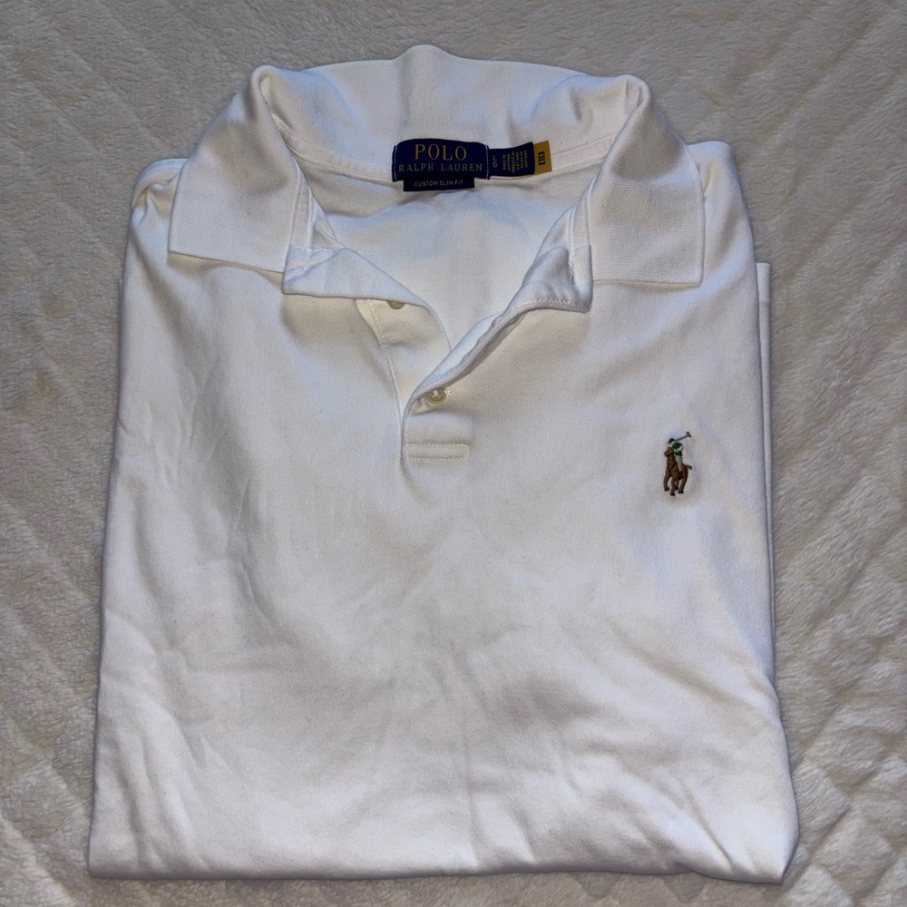 Polo by Ralph Lauren Men's White Shirt